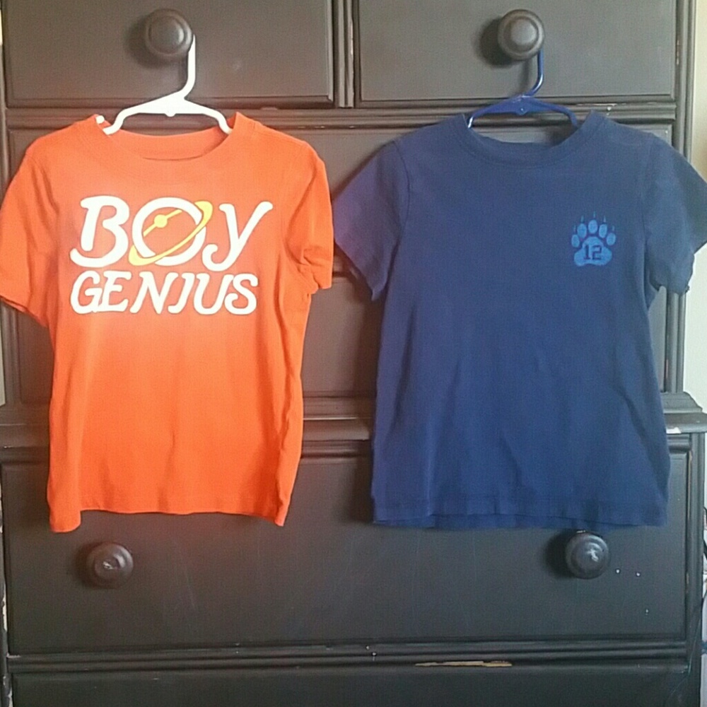 Lot of 2 boys tees.